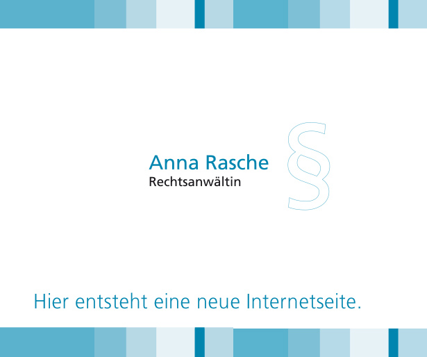 Rechtsanwltin Anna Rasche